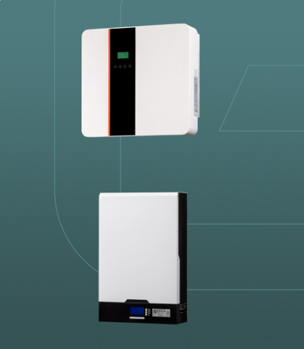 KIT M2 (ES48120W - Batería LV Litio 51.2V 120AH (PARED) 6KL1 - Inversor híbrido EasyCharge 6Kw monofásico)