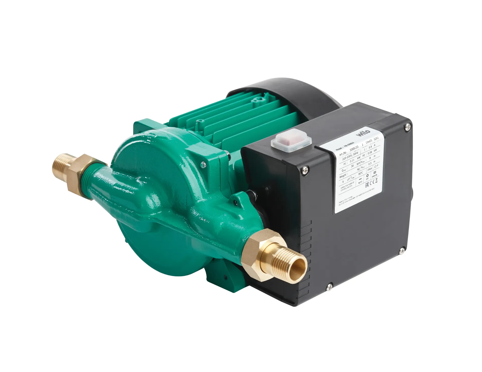 Electrobomba electrónica presurizadora PB 400 EA 0,4Kw 220V 7 baños cod:  3107158
