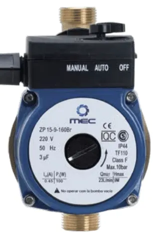 Bomba presurizadora ZP 20-150 BR 350W Cod.: MEC10021052