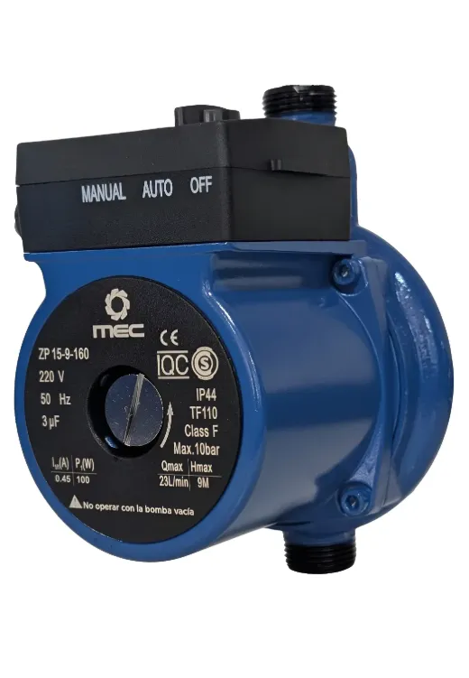 Bomba presurizadora ZP 20-150 BR FRENTE DE BRONCE 350W Cod: 10021052