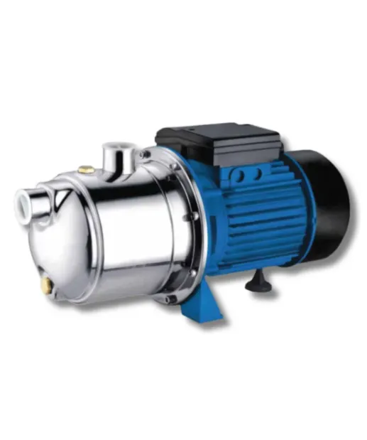 LÍNEA JET - BOMBAS AUTO ASPIRANTES FRENTE ACERO INOXIDABLE JET 750 1HP 220V COD:1002026