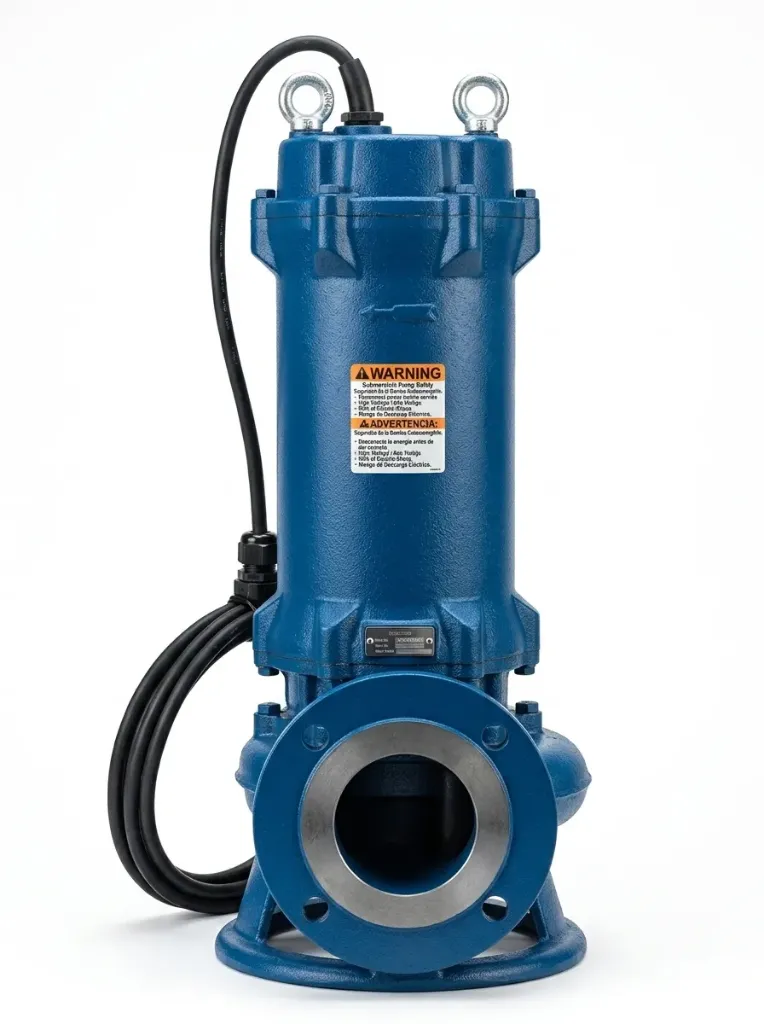 BOMBAS SUMERGIBLE CLOACAL DE EFLUENTE 65WQ20-15-2.2 3HP 380V COD: 1003211